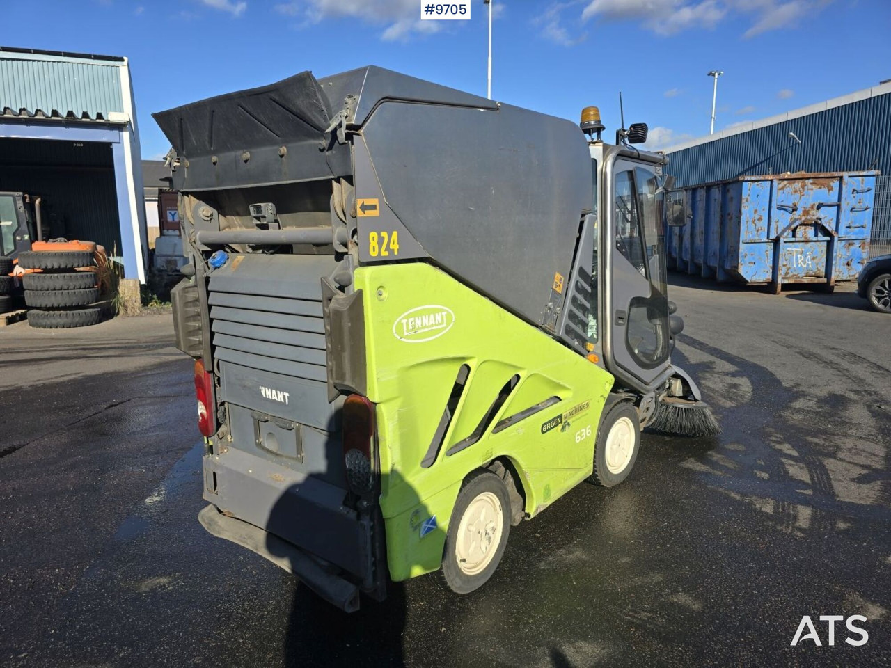 Sweeper - Tennant 636 (SEE VIDEO) - Barredora vial: foto 3 Sweeper - Tennant 636 (SEE VIDEO) - Barredora vial: foto 3