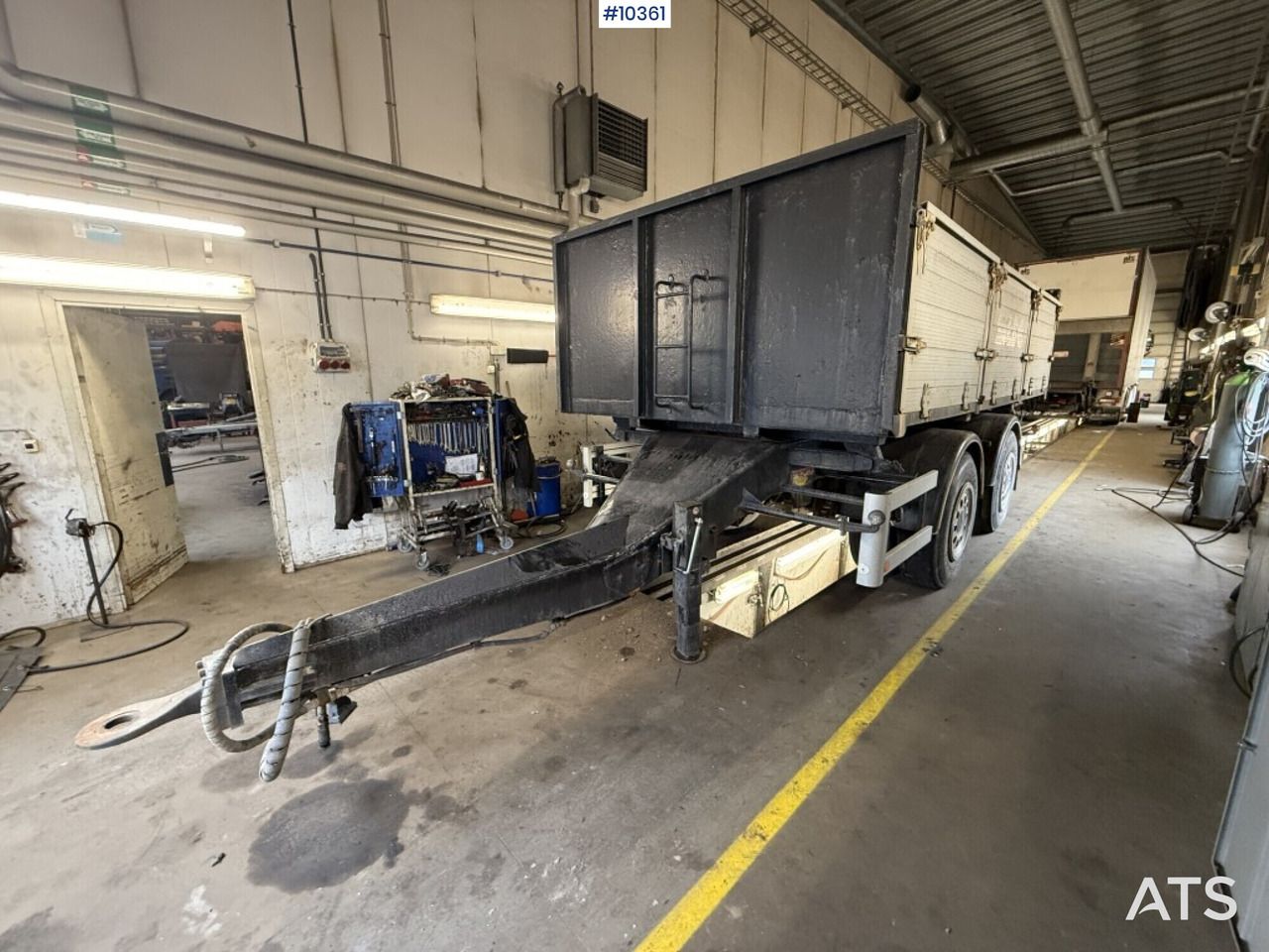 Tipper trailer Ilsbo TI-2K Renovated - Volquete remolque: foto 1 Tipper trailer Ilsbo TI-2K Renovated - Volquete remolque: foto 1