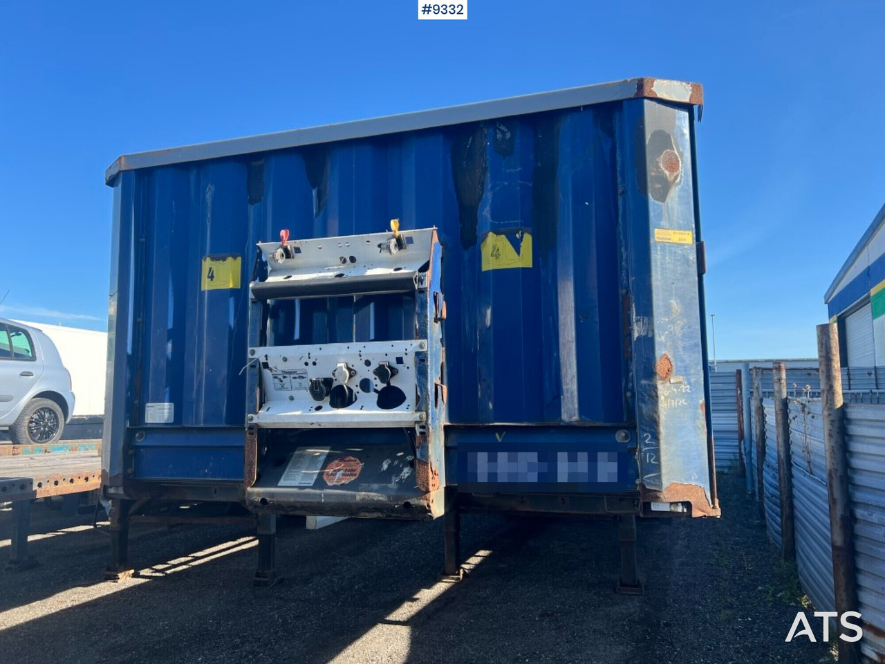 Trailer KRONE SD open flatbed - Semirremolque plataforma/ Caja abierta: foto 1 Trailer KRONE SD open flatbed - Semirremolque plataforma/ Caja abierta: foto 1