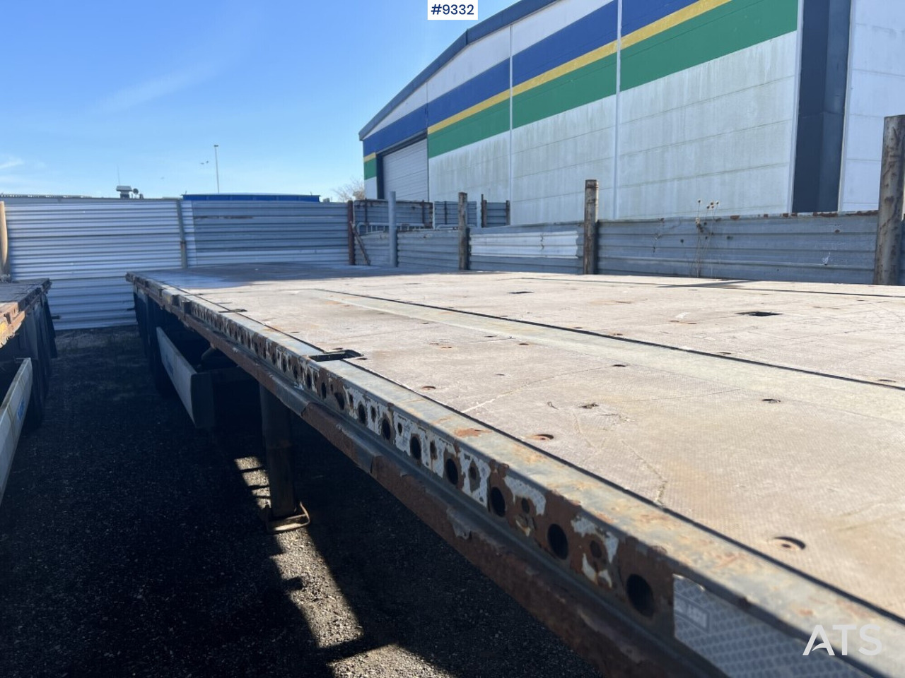 Trailer KRONE SD open flatbed - Semirremolque plataforma/ Caja abierta: foto 2 Trailer KRONE SD open flatbed - Semirremolque plataforma/ Caja abierta: foto 2