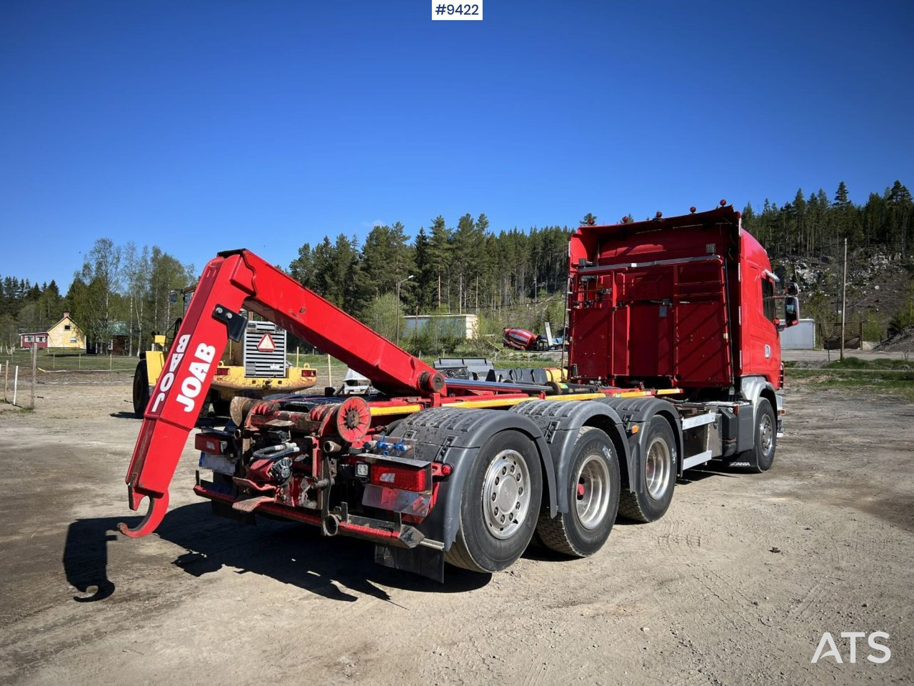 Tridem Hooklift Truck Scania G490 with plow brackets - Multibasculante camión: foto 3 Tridem Hooklift Truck Scania G490 with plow brackets - Multibasculante camión: foto 3
