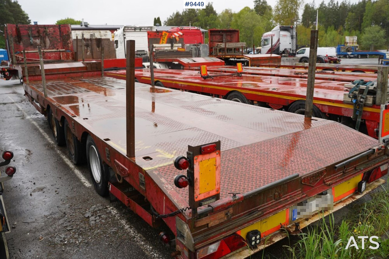 Trombon trailer BROSHUIS E-2190/27 - Góndola rebajadas remolque: foto 1 Trombon trailer BROSHUIS E-2190/27 - Góndola rebajadas remolque: foto 1