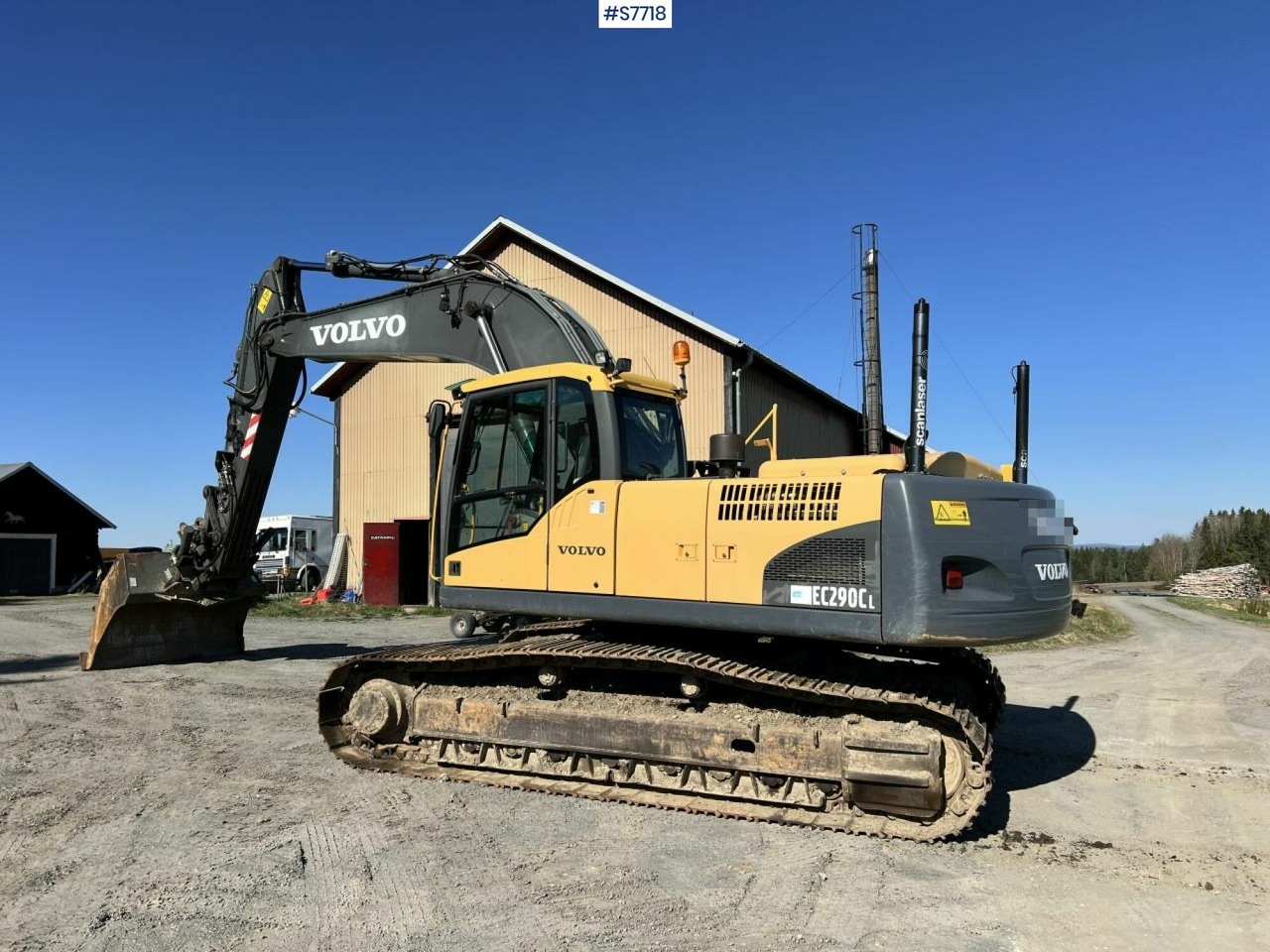 VOLVO EC 290 CL WITH DIGGING SYSTEM AND GEAR (SEE VIDEO) - Excavadora: foto 3 VOLVO EC 290 CL WITH DIGGING SYSTEM AND GEAR (SEE VIDEO) - Excavadora: foto 3