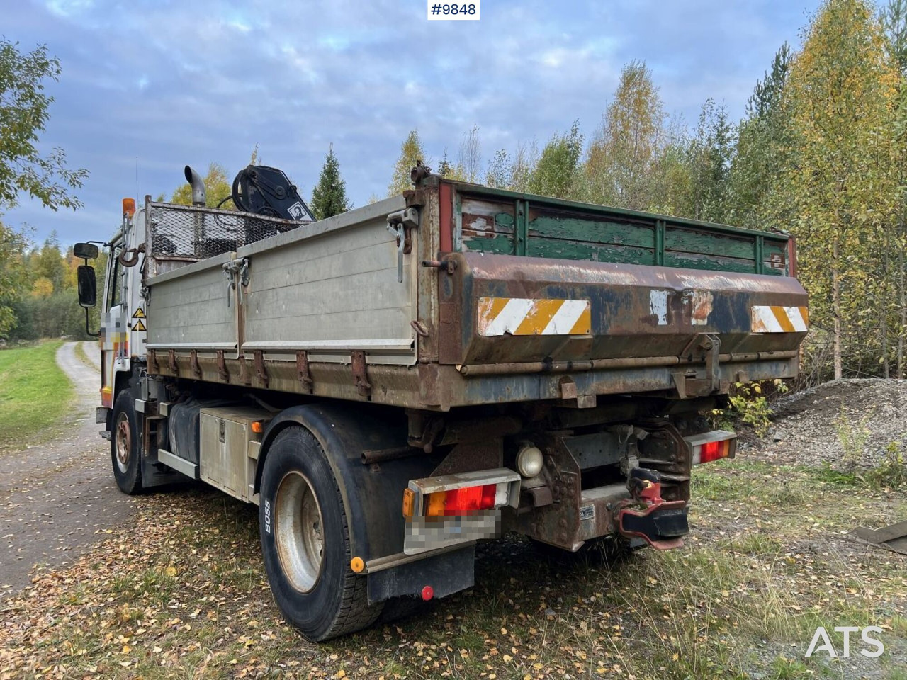 VOLVO FL7 4X2 Crane truck/Dump truck with Hiab071 crane - Volquete camión, Camión grúa: foto 5 VOLVO FL7 4X2 Crane truck/Dump truck with Hiab071 crane - Volquete camión, Camión grúa: foto 5