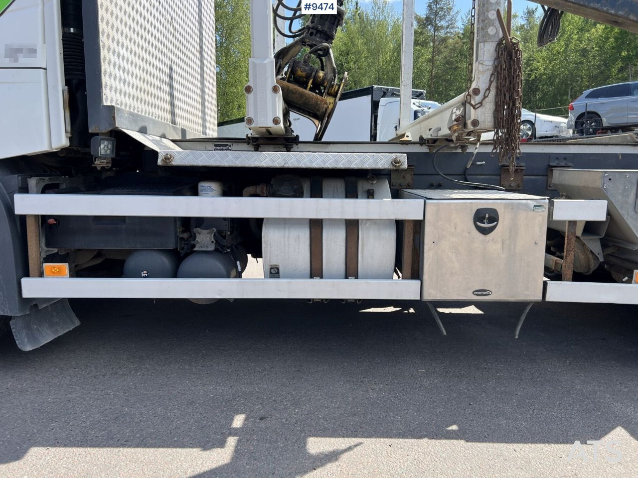 Camión forestal Volvo FH13 Logging truck with Loglift 105S crane: foto 16