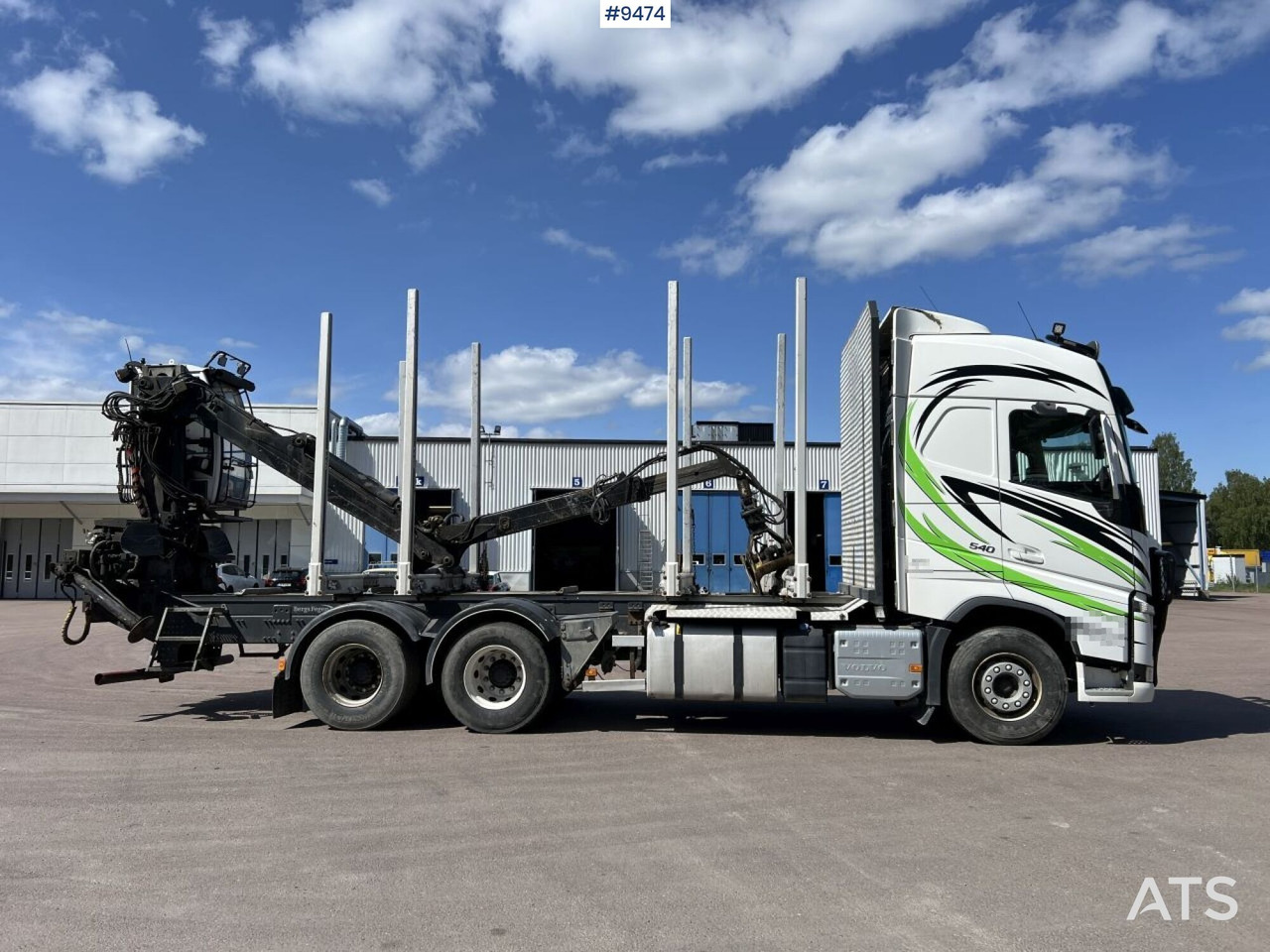 Volvo FH13 Logging truck with Loglift 105S crane - Camión forestal: foto 4 Volvo FH13 Logging truck with Loglift 105S crane - Camión forestal: foto 4