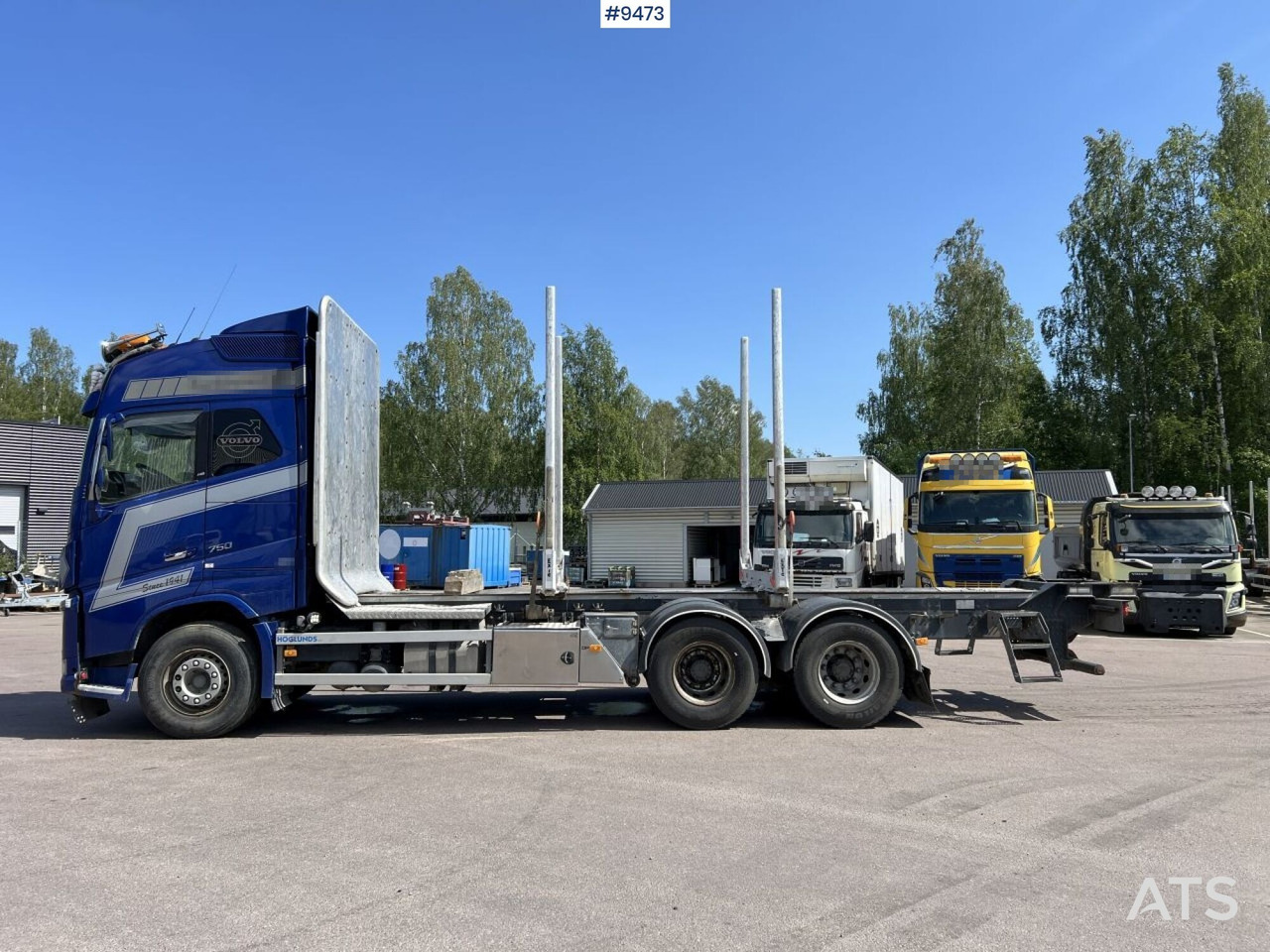 Camión forestal Volvo FH16 750 Logging truck: foto 7