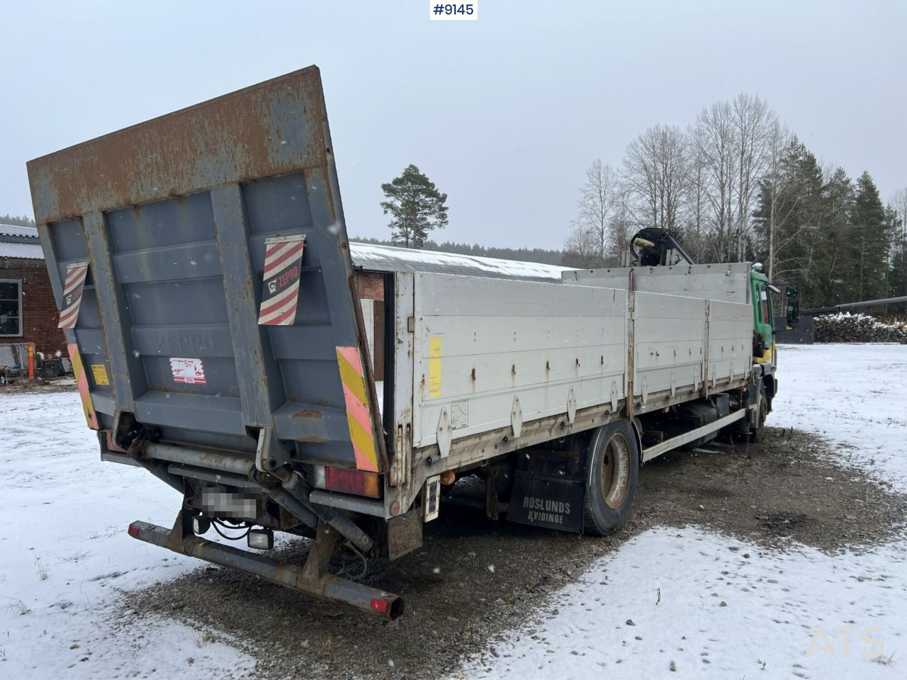 Volvo FL614 4x2 Förlängd med HIAB 105-3 - Camión grúa: foto 4 Volvo FL614 4x2 Förlängd med HIAB 105-3 - Camión grúa: foto 4