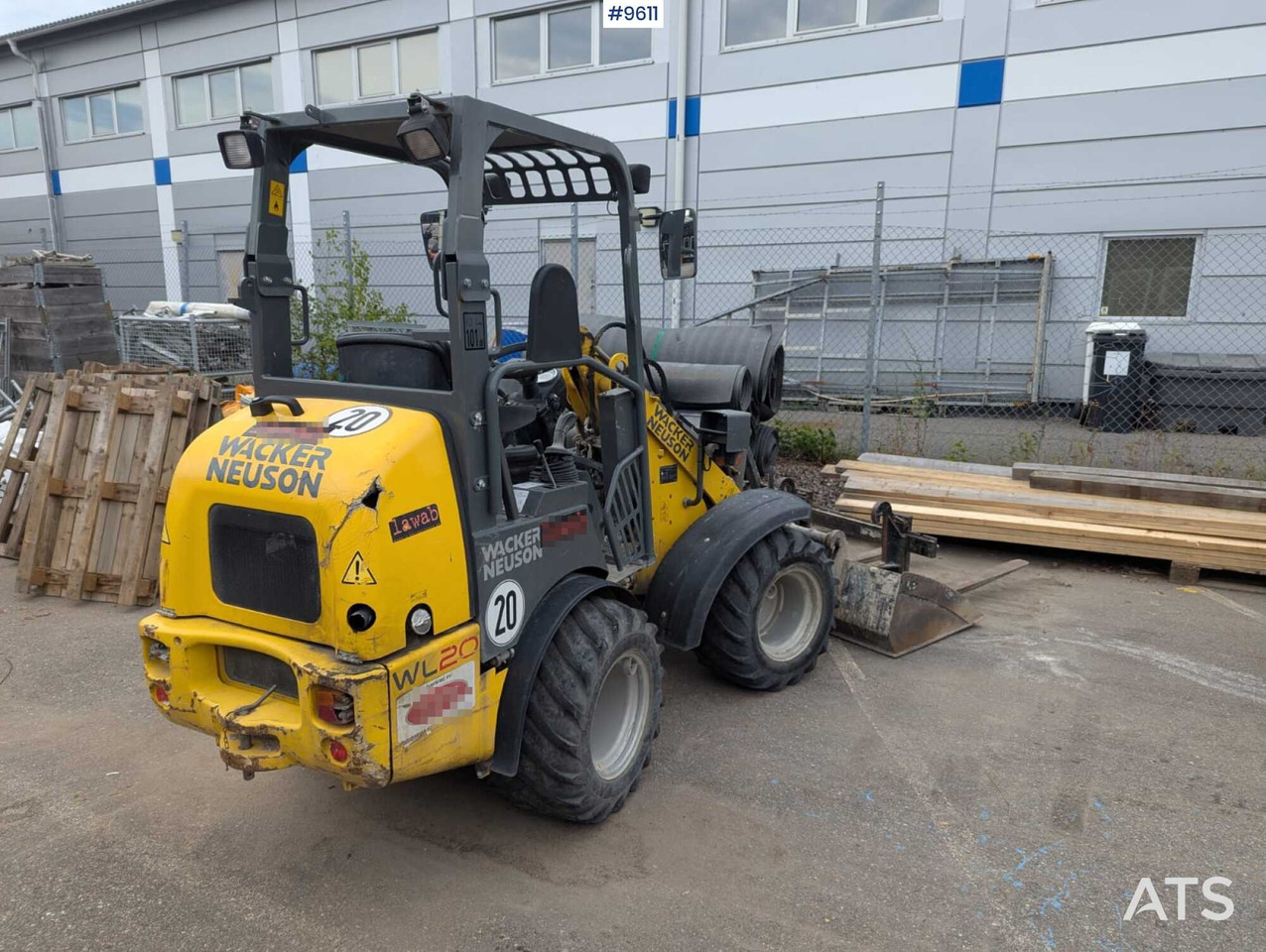 Wacker Neuson WL20 - Cargadora de ruedas: foto 3 Wacker Neuson WL20 - Cargadora de ruedas: foto 3