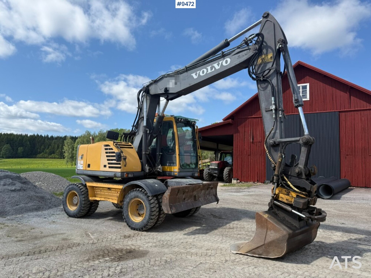 Wheel excavator Volvo EW160B, Tiltrotator - Excavadora de ruedas: foto 1 Wheel excavator Volvo EW160B, Tiltrotator - Excavadora de ruedas: foto 1