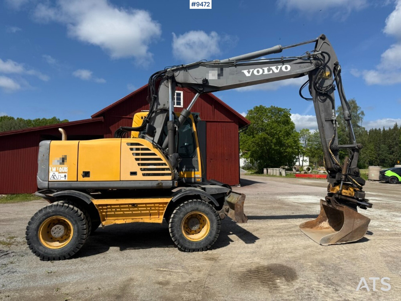 Wheel excavator Volvo EW160B, Tiltrotator - Excavadora de ruedas: foto 2 Wheel excavator Volvo EW160B, Tiltrotator - Excavadora de ruedas: foto 2