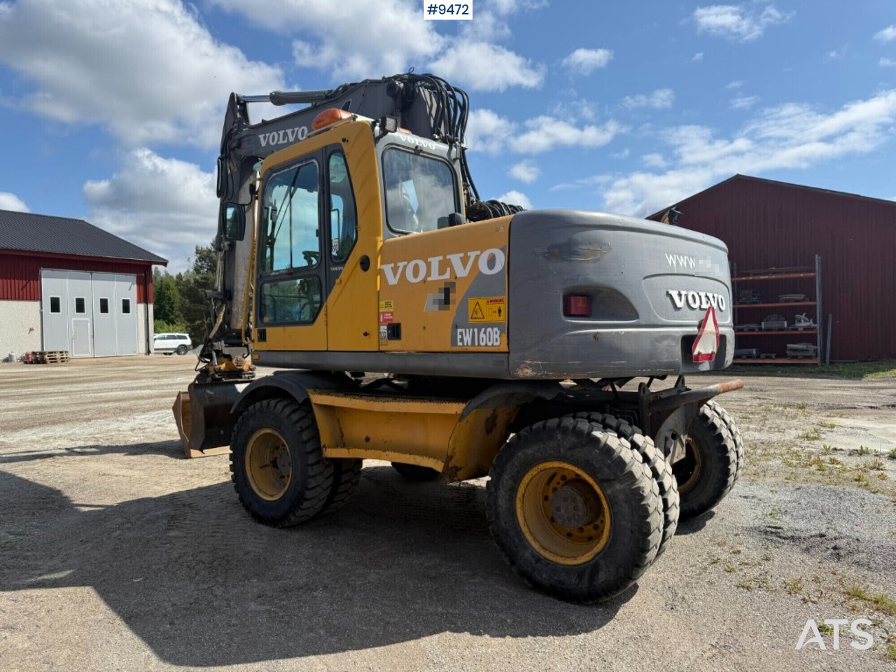 Wheel excavator Volvo EW160B, Tiltrotator - Excavadora de ruedas: foto 5 Wheel excavator Volvo EW160B, Tiltrotator - Excavadora de ruedas: foto 5