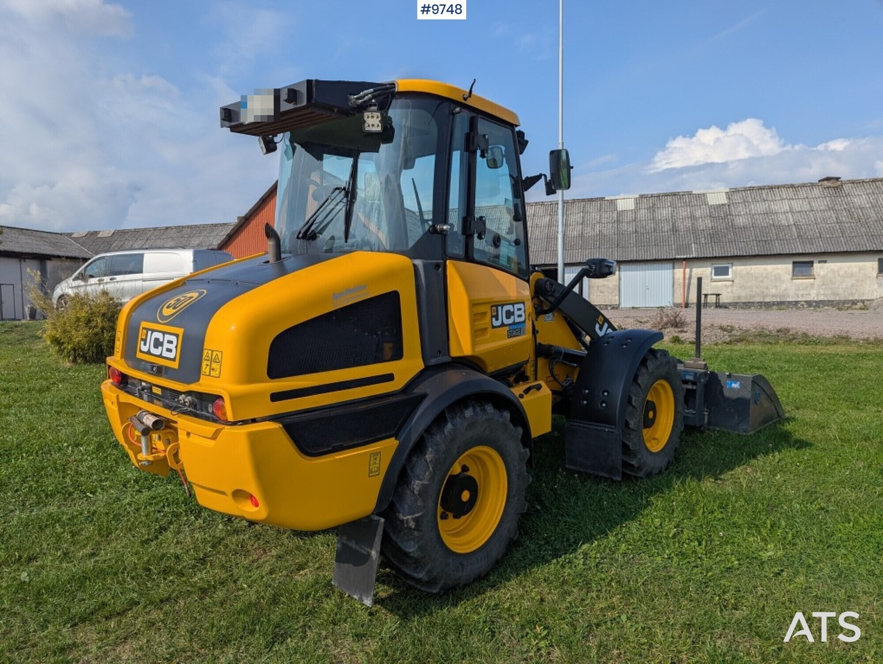 Wheel loader JCB 409 Stage V Nordic Edition 40km/h with attachments - Cargadora de ruedas: foto 3 Wheel loader JCB 409 Stage V Nordic Edition 40km/h with attachments - Cargadora de ruedas: foto 3