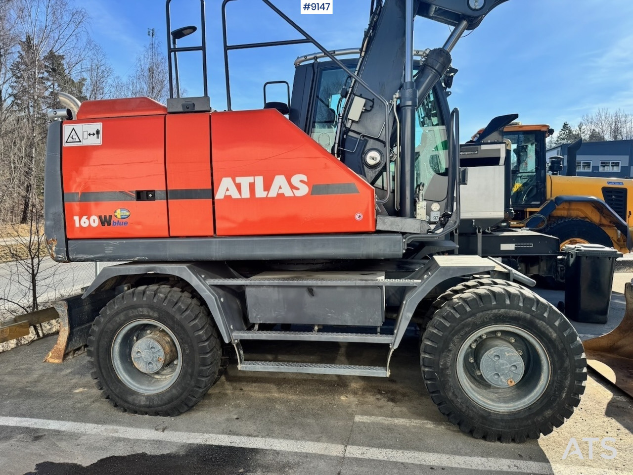 Wheeled excavator Atlas 160W - Excavadora de ruedas: foto 2 Wheeled excavator Atlas 160W - Excavadora de ruedas: foto 2
