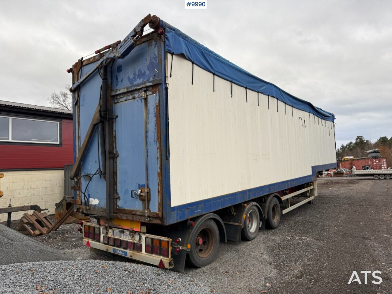 Wood chip trailer Kilafors TNRBM3CFTS-45-1 - Volquete semirremolque: foto 3 Wood chip trailer Kilafors TNRBM3CFTS-45-1 - Volquete semirremolque: foto 3