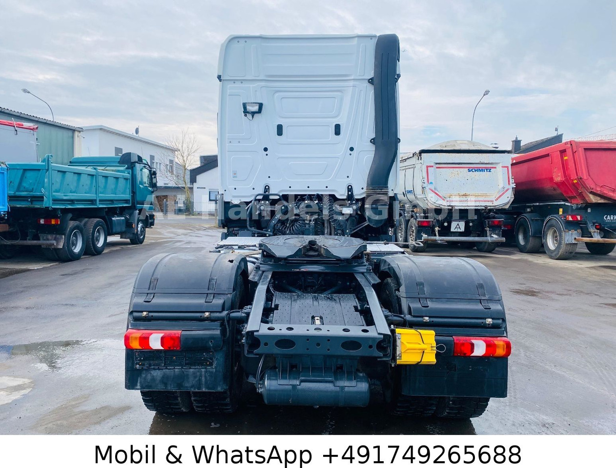 Mercedes-Benz Actros IV 1851 BL 4x4 HAD*Retarder/Hydr./ACC/LDW - Cabeza tractora: foto 4 Mercedes-Benz Actros IV 1851 BL 4x4 HAD*Retarder/Hydr./ACC/LDW - Cabeza tractora: foto 4