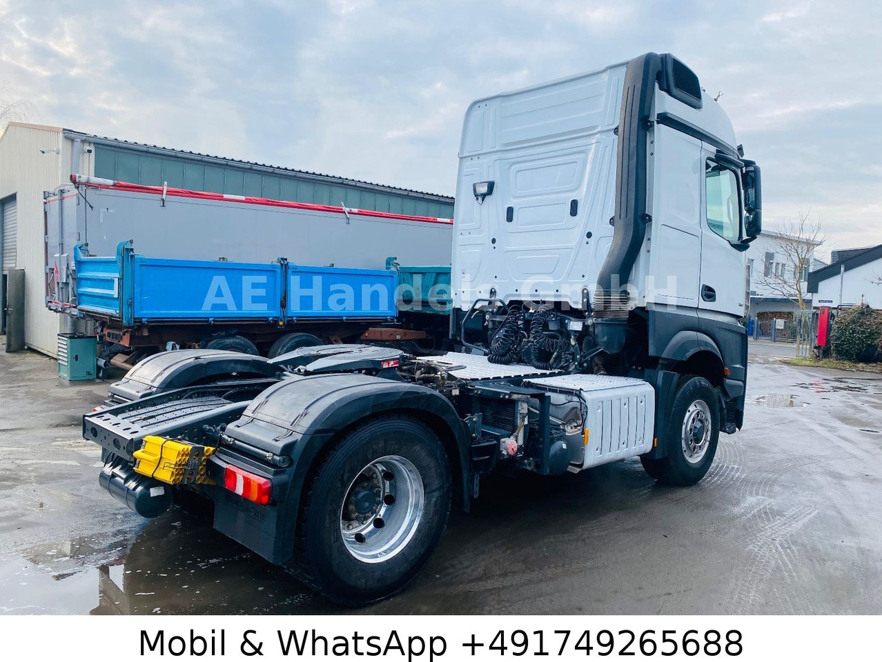 Mercedes-Benz Actros IV 1851 BL 4x4 HAD*Retarder/Hydr./ACC/LDW - Cabeza tractora: foto 3 Mercedes-Benz Actros IV 1851 BL 4x4 HAD*Retarder/Hydr./ACC/LDW - Cabeza tractora: foto 3