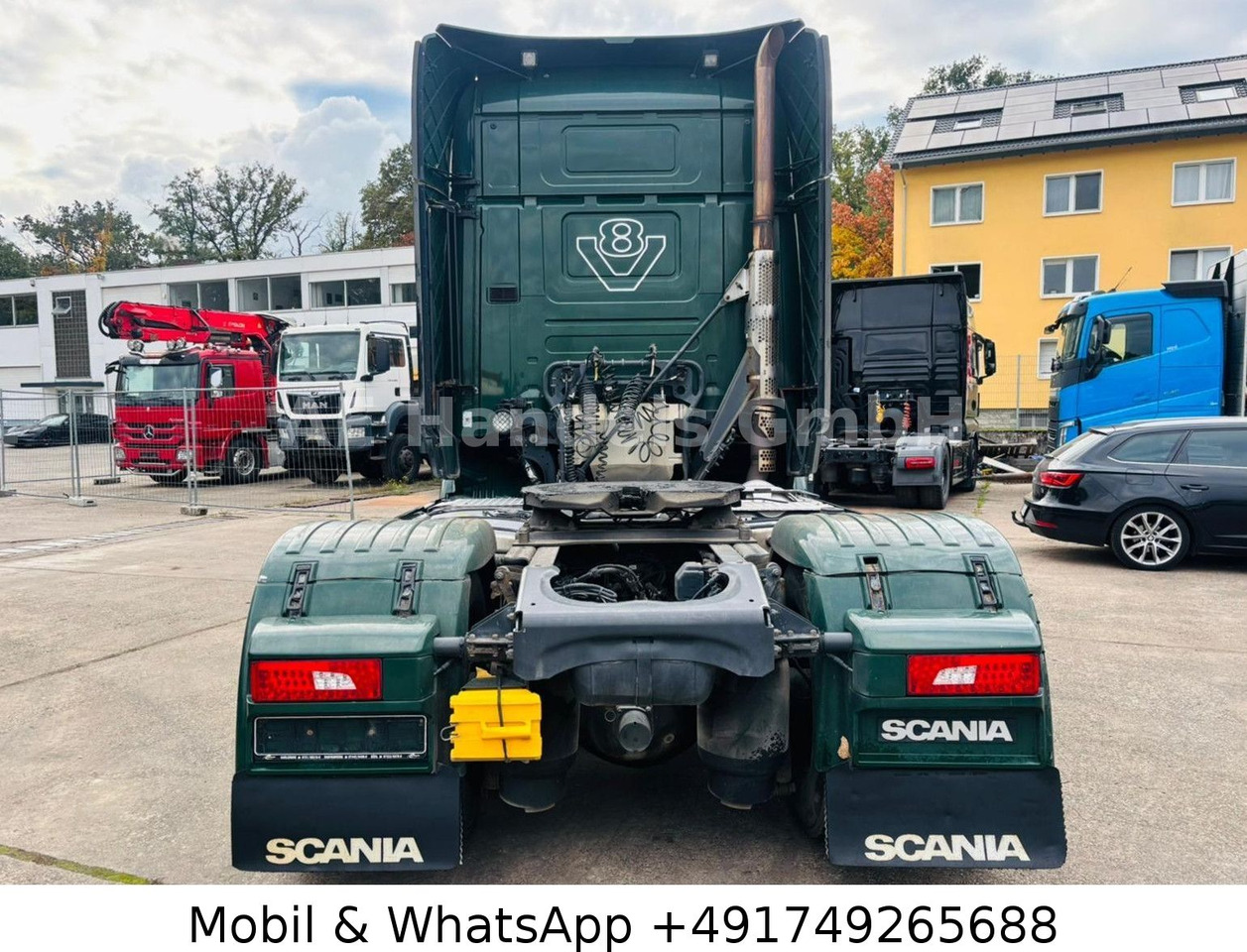 Scania R580 TopLine LL *Retarder/Standklima/ACC - Cabeza tractora: foto 4 Scania R580 TopLine LL *Retarder/Standklima/ACC - Cabeza tractora: foto 4