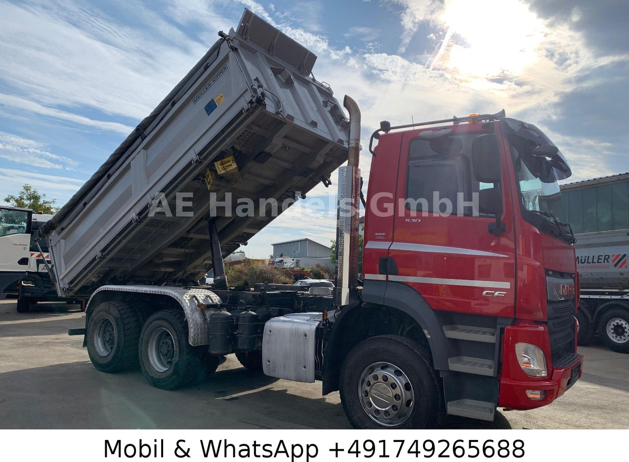 DAF CF 530 6x4 Meiller *Bobmatik/12m³/Standklima/AHK - Volquete camión: foto 3 DAF CF 530 6x4 Meiller *Bobmatik/12m³/Standklima/AHK - Volquete camión: foto 3