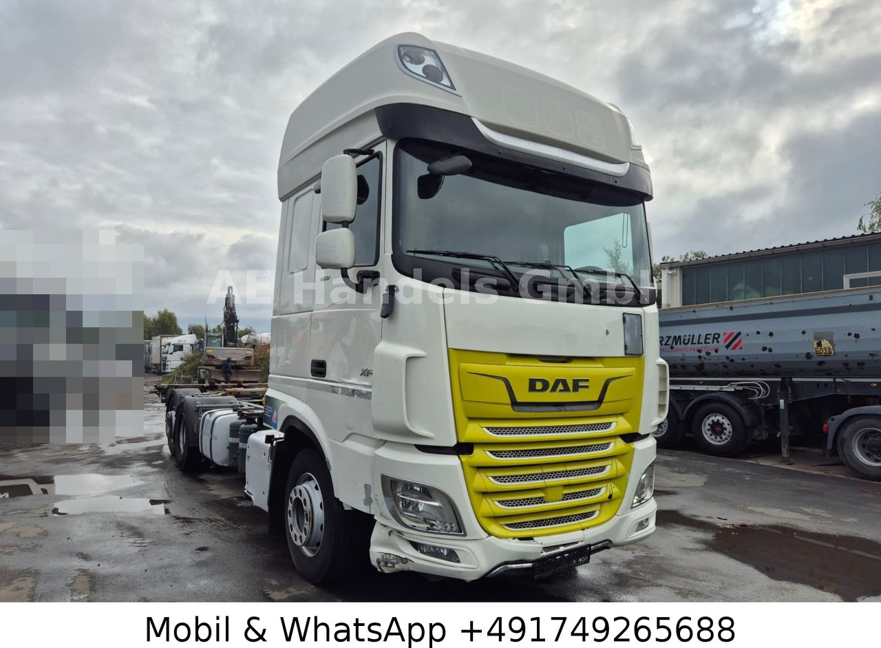 DAF XF480 SSC BDF *Retarder/Lift/ACC/2xTank/AHK/LDW - Portacontenedore/ Intercambiable camión: foto 1 DAF XF480 SSC BDF *Retarder/Lift/ACC/2xTank/AHK/LDW - Portacontenedore/ Intercambiable camión: foto 1