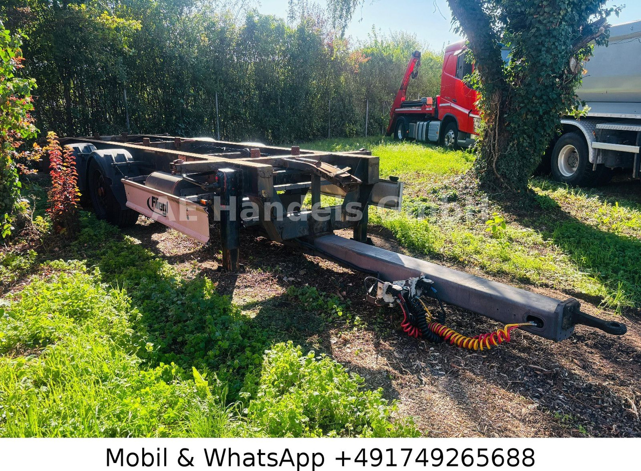 Fliegl TWP 180 Tandem Tiefgekoppelt *BWP/Scheibenbremse - Chasis remolque: foto 2 Fliegl TWP 180 Tandem Tiefgekoppelt *BWP/Scheibenbremse - Chasis remolque: foto 2
