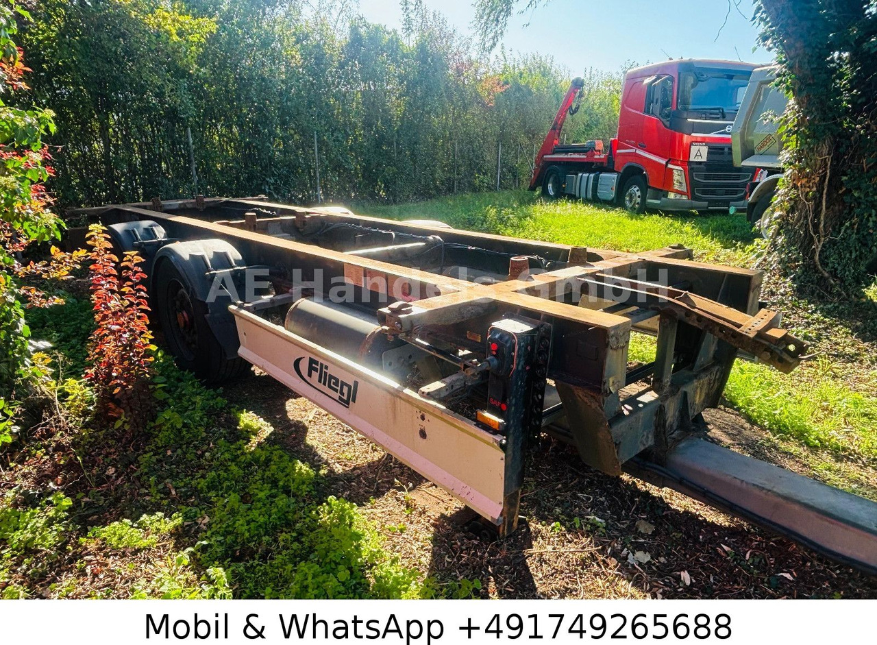 Fliegl TWP 180 Tandem Tiefgekoppelt *BWP/Scheibenbremse - Chasis remolque: foto 1 Fliegl TWP 180 Tandem Tiefgekoppelt *BWP/Scheibenbremse - Chasis remolque: foto 1