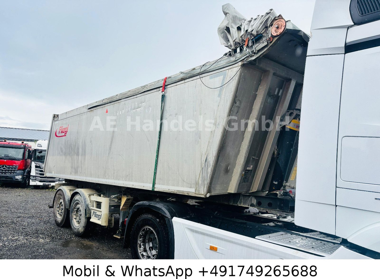 Fliegl ZHKA 350 Alu *30m³/1.Liftachse/Cramaro/Alcoa - Volquete semirremolque: foto 1 Fliegl ZHKA 350 Alu *30m³/1.Liftachse/Cramaro/Alcoa - Volquete semirremolque: foto 1