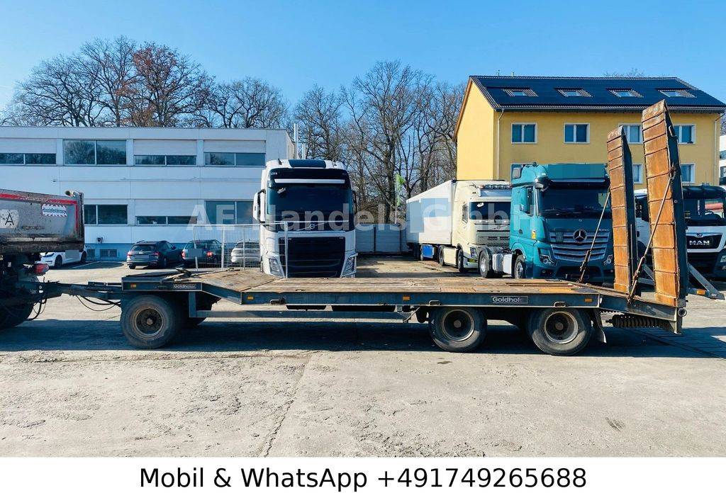 Goldhofer TU 3-24/80 Drehschemel *Rampen/L.8,30m/TÜV-11.25 - Góndola rebajadas remolque: foto 2 Goldhofer TU 3-24/80 Drehschemel *Rampen/L.8,30m/TÜV-11.25 - Góndola rebajadas remolque: foto 2
