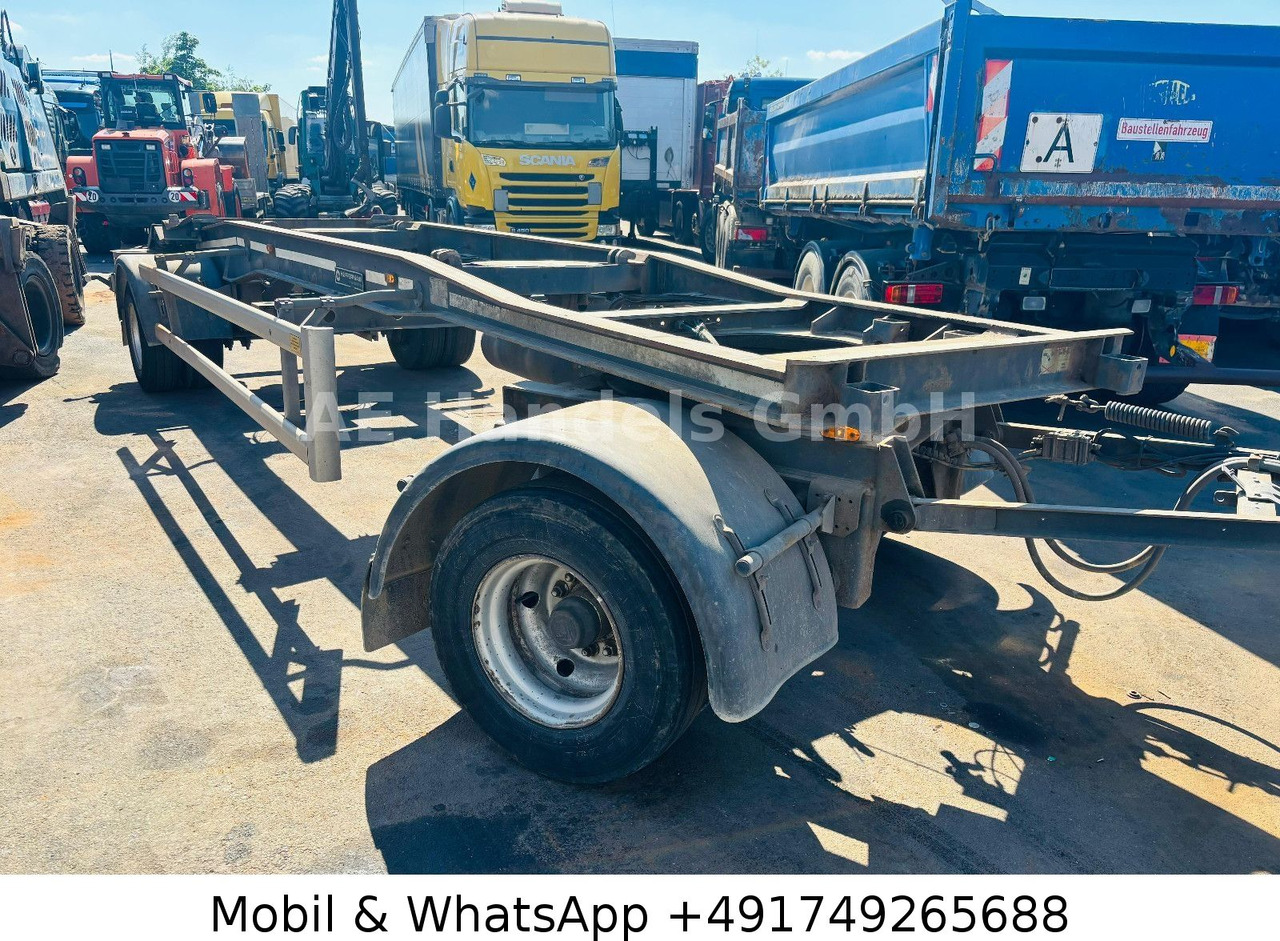 Hüffermann HSA Drehschemel Schlitten *BPW-ECO - Remolque multilift/ Portacontenedores de cadenas: foto 1 Hüffermann HSA Drehschemel Schlitten *BPW-ECO - Remolque multilift/ Portacontenedores de cadenas: foto 1