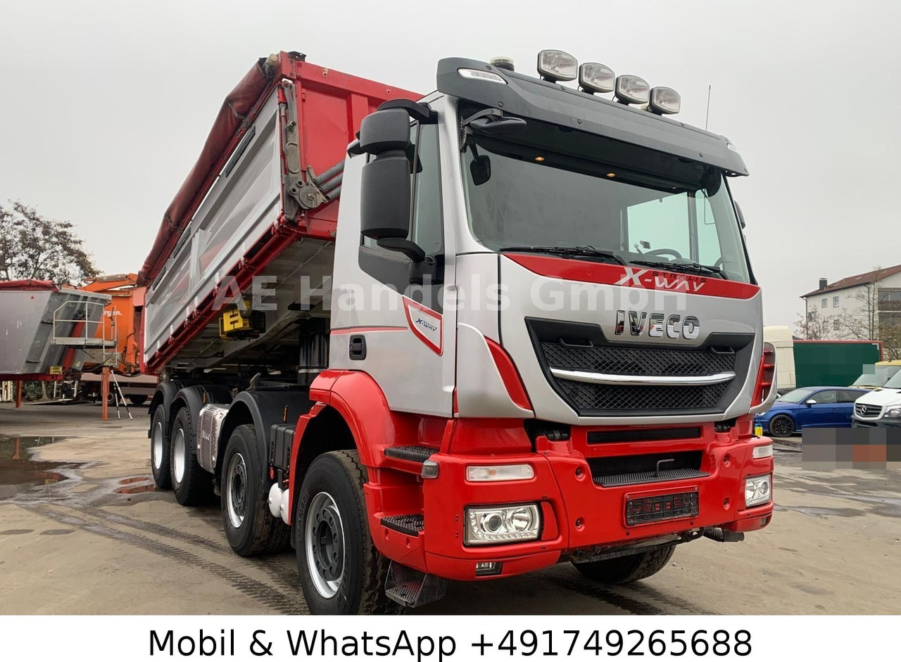 Iveco Stralis X-Way 480 8x4 Meiller*Retarder/Bordmatik - Volquete camión: foto 1 Iveco Stralis X-Way 480 8x4 Meiller*Retarder/Bordmatik - Volquete camión: foto 1