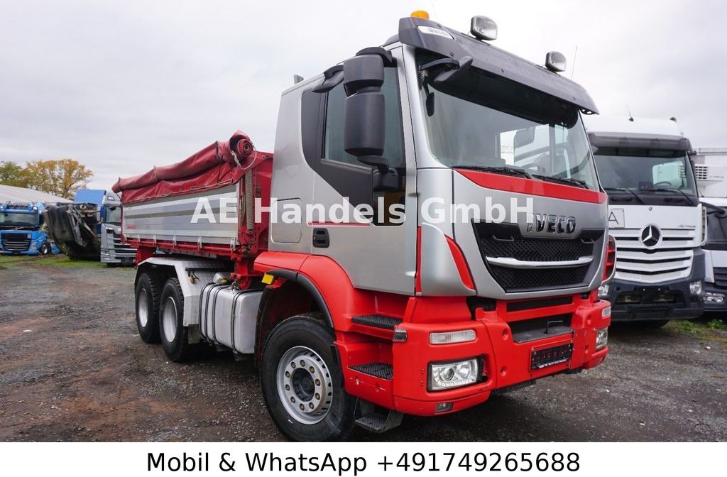 Leasing financiero de Iveco Trakker 500 BL 6x4 *Retarder/11m³/Wechselkipper  leasing Iveco Trakker 500 BL 6x4 *Retarder/11m³/Wechselkipper: foto 9