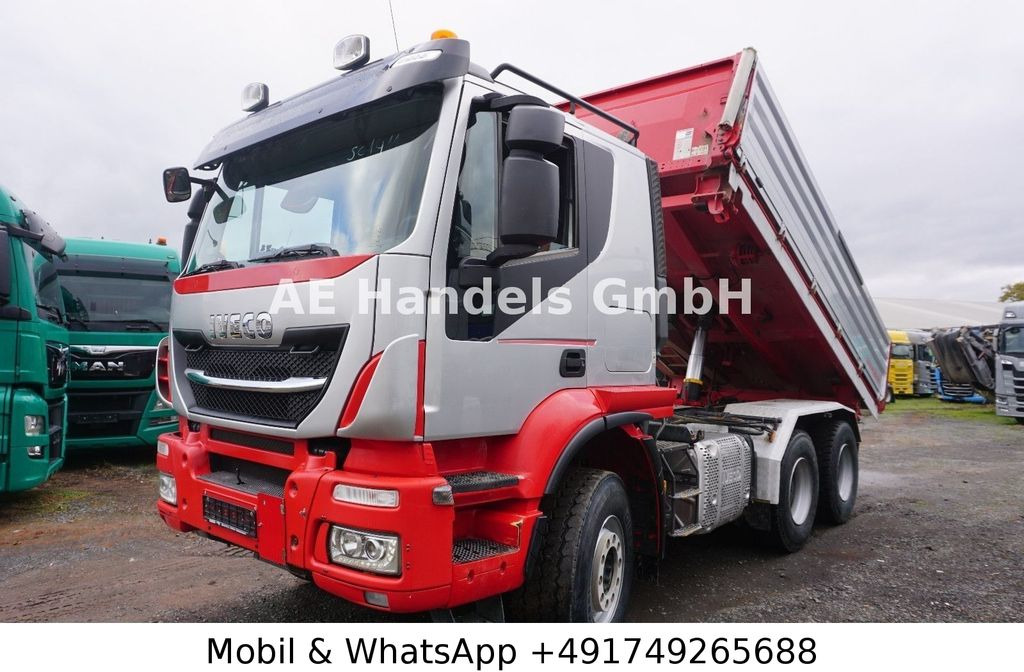 Iveco Trakker 500 BL 6x4 *Retarder/11m³/Wechselkipper - Volquete camión: foto 1 Iveco Trakker 500 BL 6x4 *Retarder/11m³/Wechselkipper - Volquete camión: foto 1