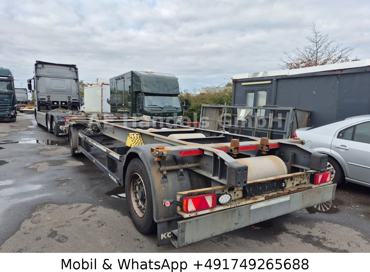 Kögel AW 18 BDF Drehschemel *Scheibenbremsen/Vollluft - Portacontenedore/ Intercambiable remolque: foto 4 Kögel AW 18 BDF Drehschemel *Scheibenbremsen/Vollluft - Portacontenedore/ Intercambiable remolque: foto 4