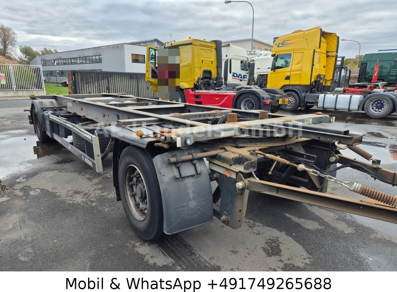 Kögel AW 18 BDF Drehschemel *Scheibenbremsen/Vollluft - Portacontenedore/ Intercambiable remolque: foto 1 Kögel AW 18 BDF Drehschemel *Scheibenbremsen/Vollluft - Portacontenedore/ Intercambiable remolque: foto 1