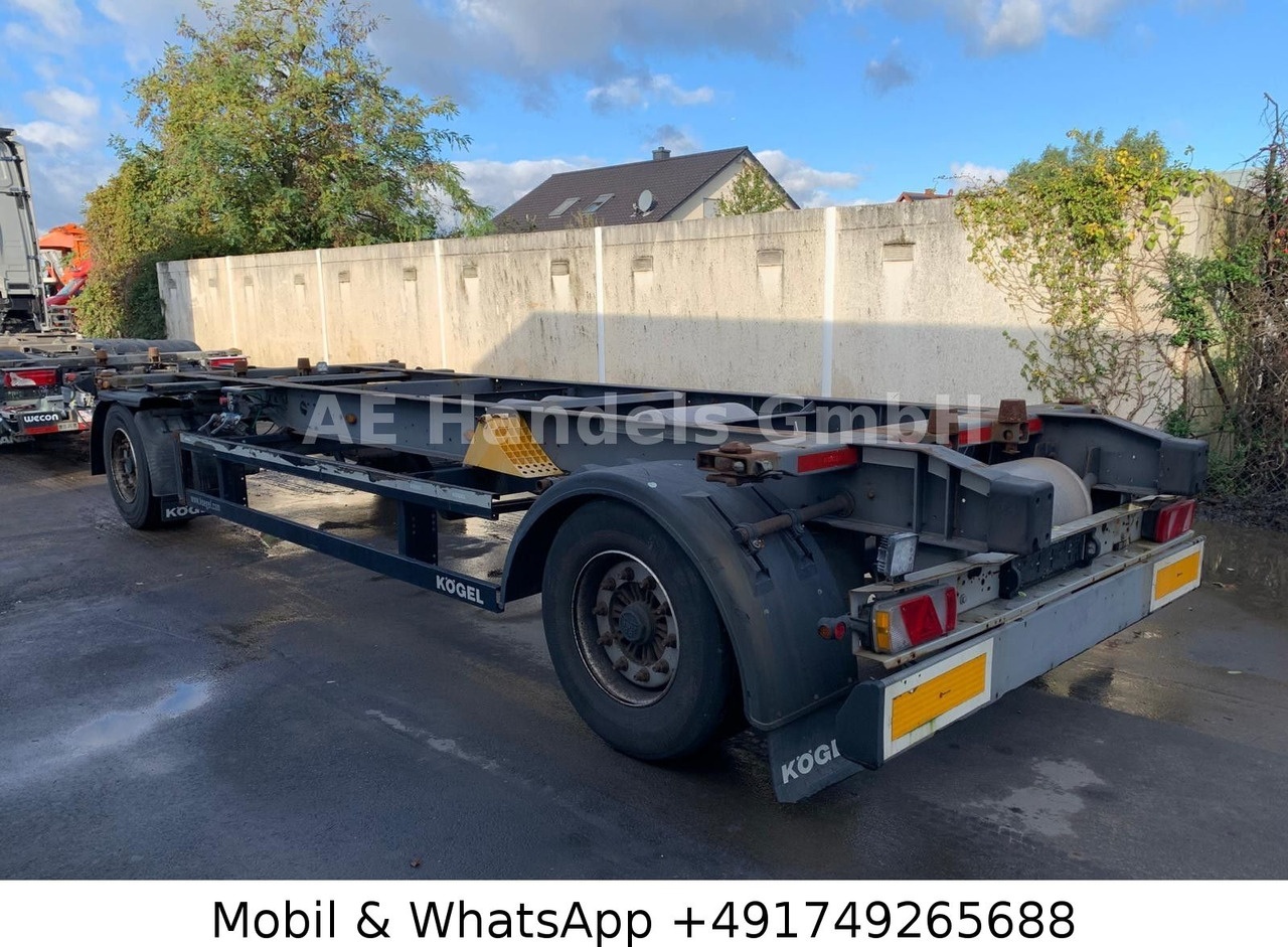 Kögel AW 18 BDF Drehschemel *Scheibenbremsen/Vollluft - Portacontenedore/ Intercambiable remolque: foto 4 Kögel AW 18 BDF Drehschemel *Scheibenbremsen/Vollluft - Portacontenedore/ Intercambiable remolque: foto 4