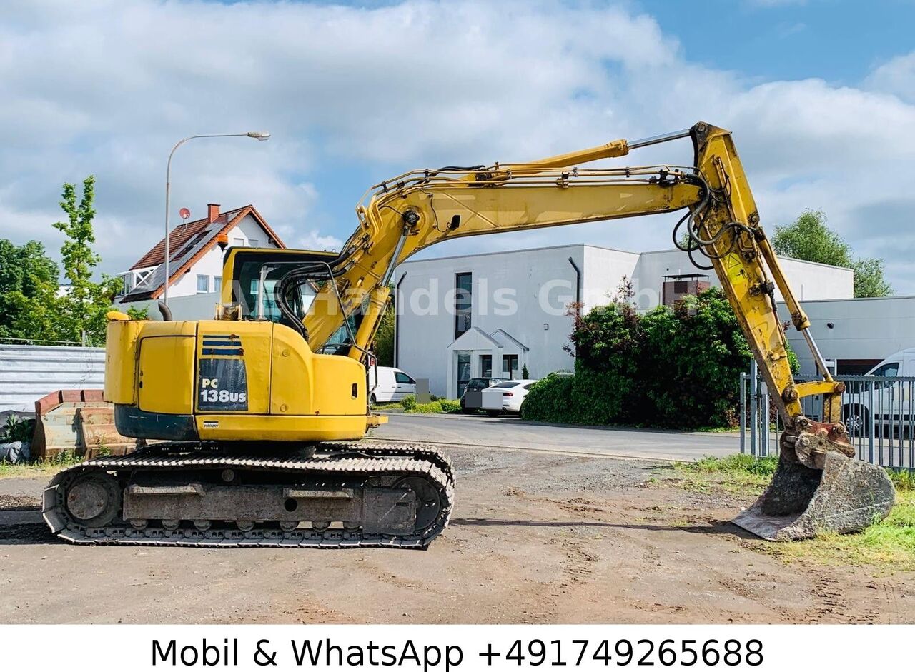 Komatsu PC 138US-8 *Monoausleger/Löffel/Klima/Kamera - Excavadora de cadenas: foto 3 Komatsu PC 138US-8 *Monoausleger/Löffel/Klima/Kamera - Excavadora de cadenas: foto 3