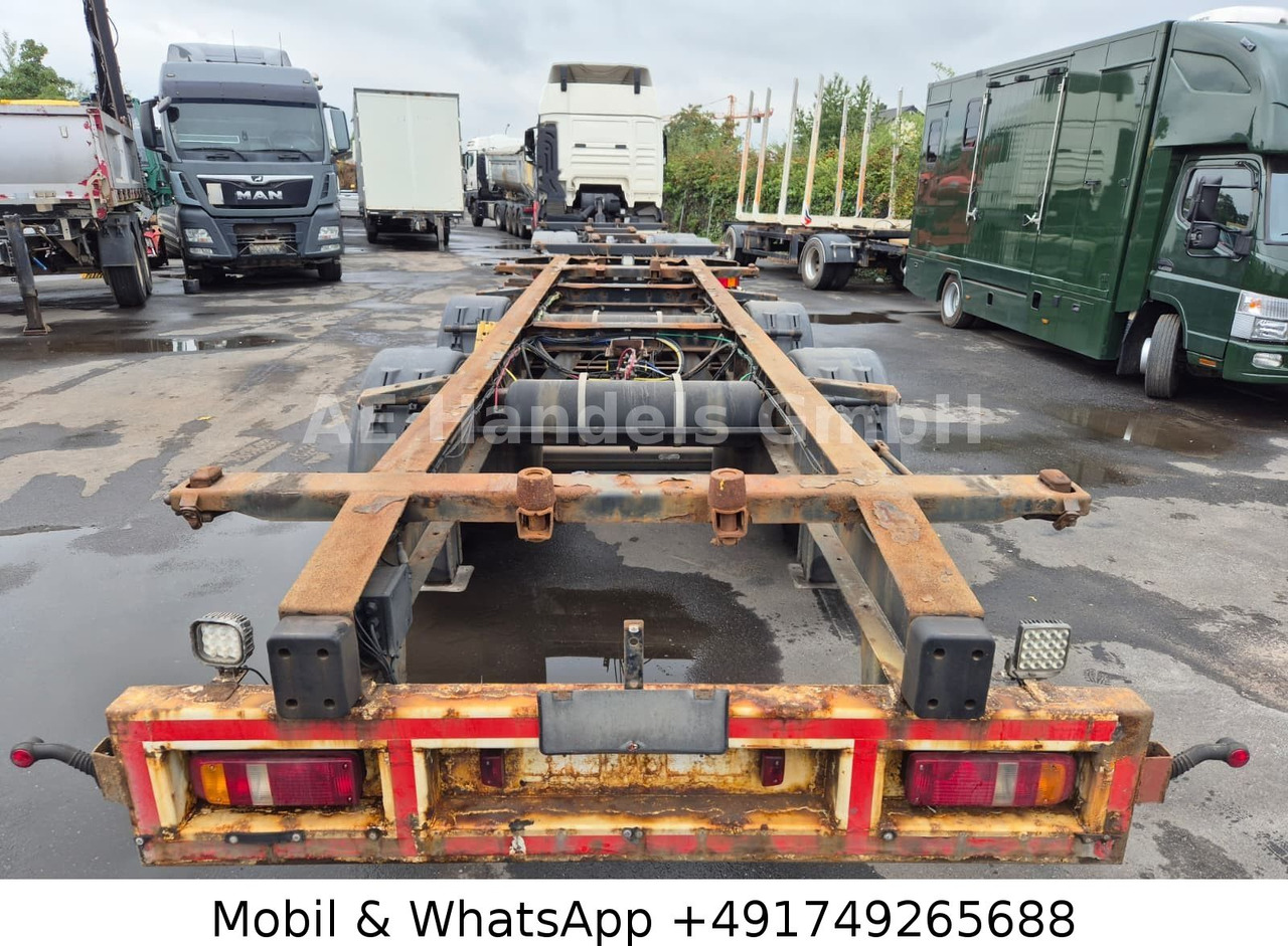 Krone ZZ Tandem BDF Tiefgekoppelt *Wabco/BWP/Luft - Portacontenedore/ Intercambiable remolque: foto 4 Krone ZZ Tandem BDF Tiefgekoppelt *Wabco/BWP/Luft - Portacontenedore/ Intercambiable remolque: foto 4