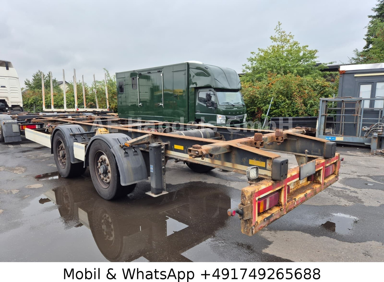 Krone ZZ Tandem BDF Tiefgekoppelt *Wabco/BWP/Luft - Chasis remolque: foto 3 Krone ZZ Tandem BDF Tiefgekoppelt *Wabco/BWP/Luft - Chasis remolque: foto 3