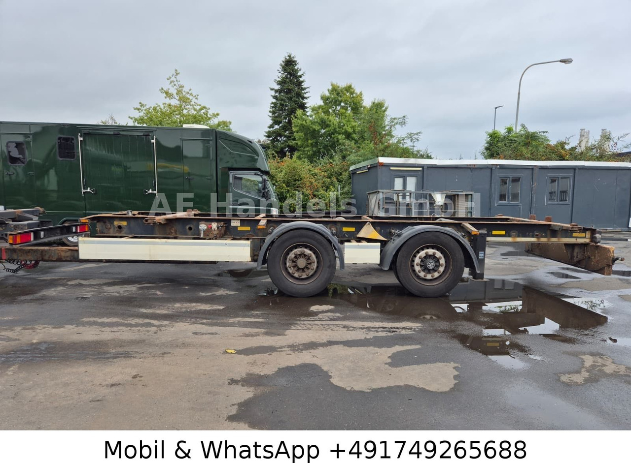 Krone ZZ Tandem BDF Tiefgekoppelt *Wabco/BWP/Luft - Chasis remolque: foto 2 Krone ZZ Tandem BDF Tiefgekoppelt *Wabco/BWP/Luft - Chasis remolque: foto 2