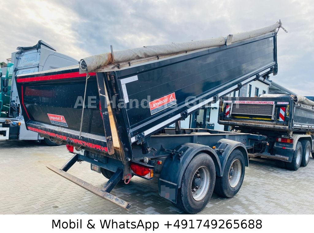 Langendorf TK 18/14 Tandem *11m³/Rollplane/Rückfahrkamera - Volquete remolque: foto 5 Langendorf TK 18/14 Tandem *11m³/Rollplane/Rückfahrkamera - Volquete remolque: foto 5