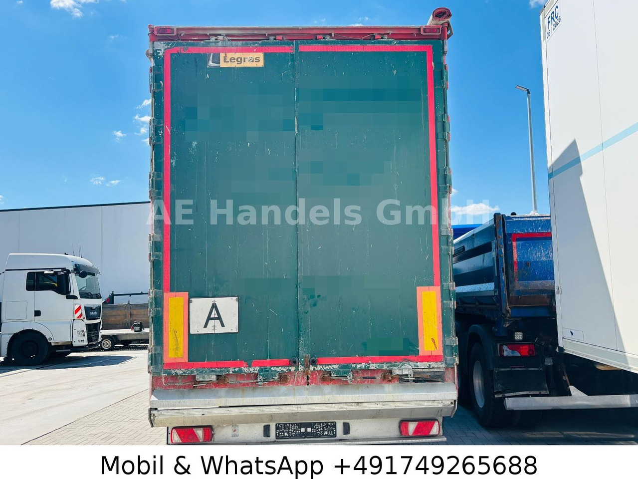 Legras SR3M *86m³/10x21/1.Lift/Rollplane/Fernbedienung - Piso movil semirremolque: foto 4 Legras SR3M *86m³/10x21/1.Lift/Rollplane/Fernbedienung - Piso movil semirremolque: foto 4
