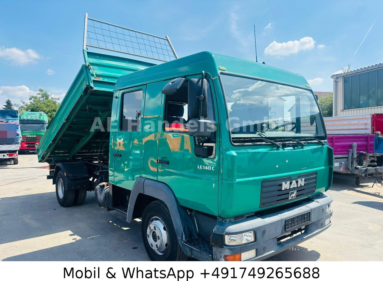 MAN LE140C Doka BB 3-Seiten *Manual/Analog/4m³/AHK - Volquete furgoneta, Furgoneta combi: foto 1 MAN LE140C Doka BB 3-Seiten *Manual/Analog/4m³/AHK - Volquete furgoneta, Furgoneta combi: foto 1