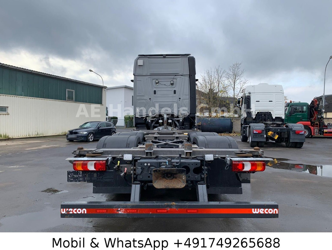 Mercedes-Benz Actros 5 2545 GigaSpace BDF *Retarder/Multi/AHK - Portacontenedore/ Intercambiable camión: foto 4 Mercedes-Benz Actros 5 2545 GigaSpace BDF *Retarder/Multi/AHK - Portacontenedore/ Intercambiable camión: foto 4