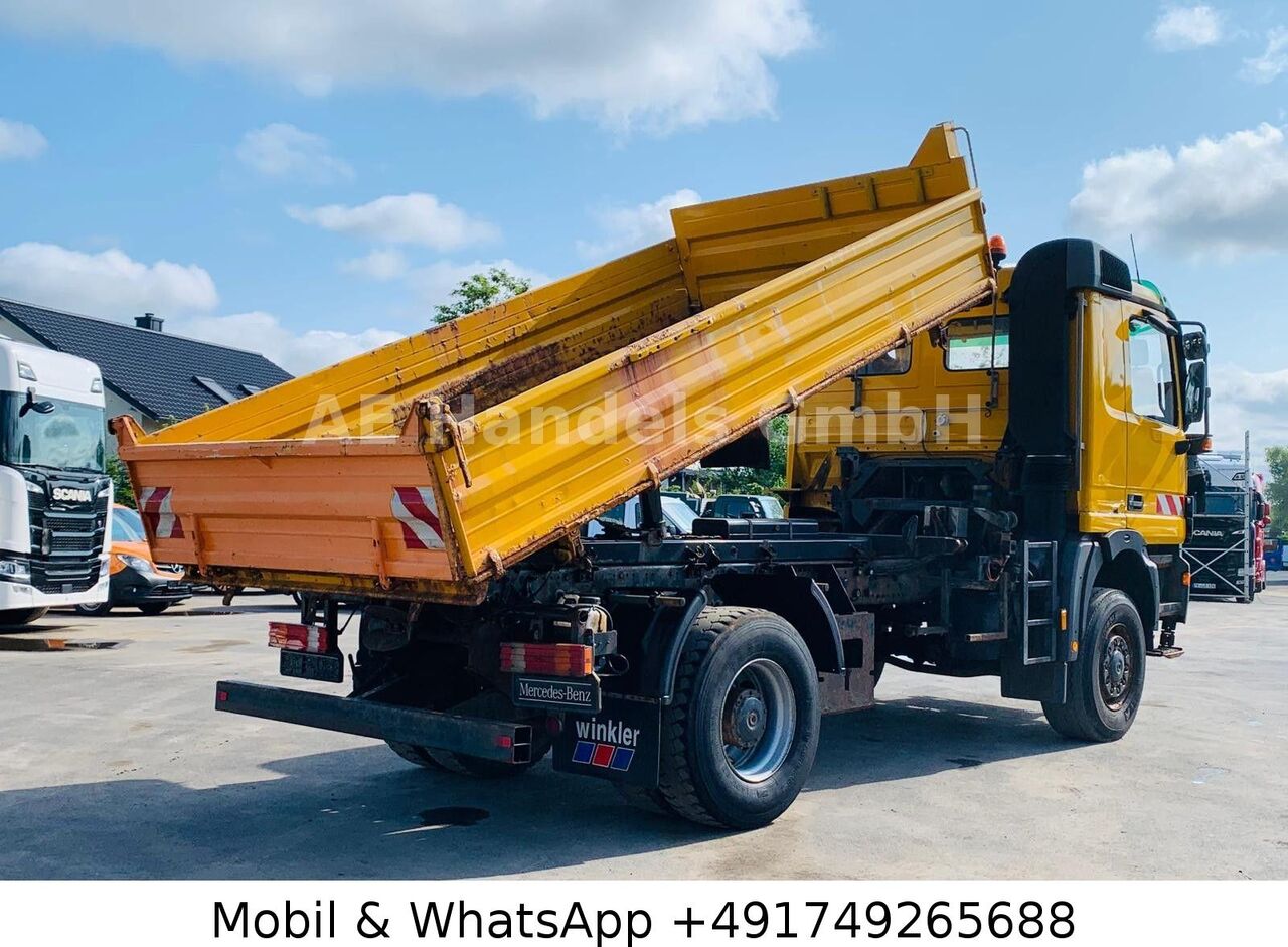 Mercedes-Benz Actros I 1831 BB 4x4 Meiller *Komunal/3-Pedal - Volquete camión: foto 5 Mercedes-Benz Actros I 1831 BB 4x4 Meiller *Komunal/3-Pedal - Volquete camión: foto 5