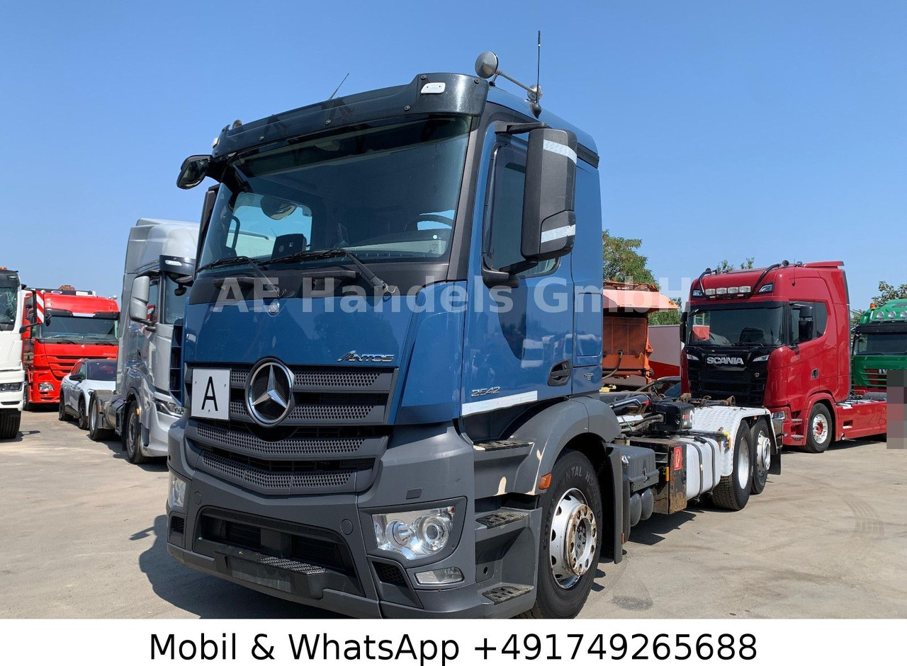 Mercedes-Benz Antos 2542 M LL *Retarder/Hiab-XR21S56/Lenk+Lift - Multibasculante camión, Camión grúa: foto 1 Mercedes-Benz Antos 2542 M LL *Retarder/Hiab-XR21S56/Lenk+Lift - Multibasculante camión, Camión grúa: foto 1