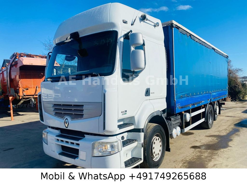 Renault Premium 460 LL *EEV / 3.Lenk+Lift / AHK / Klima - Camión lona: foto 1 Renault Premium 460 LL *EEV / 3.Lenk+Lift / AHK / Klima - Camión lona: foto 1