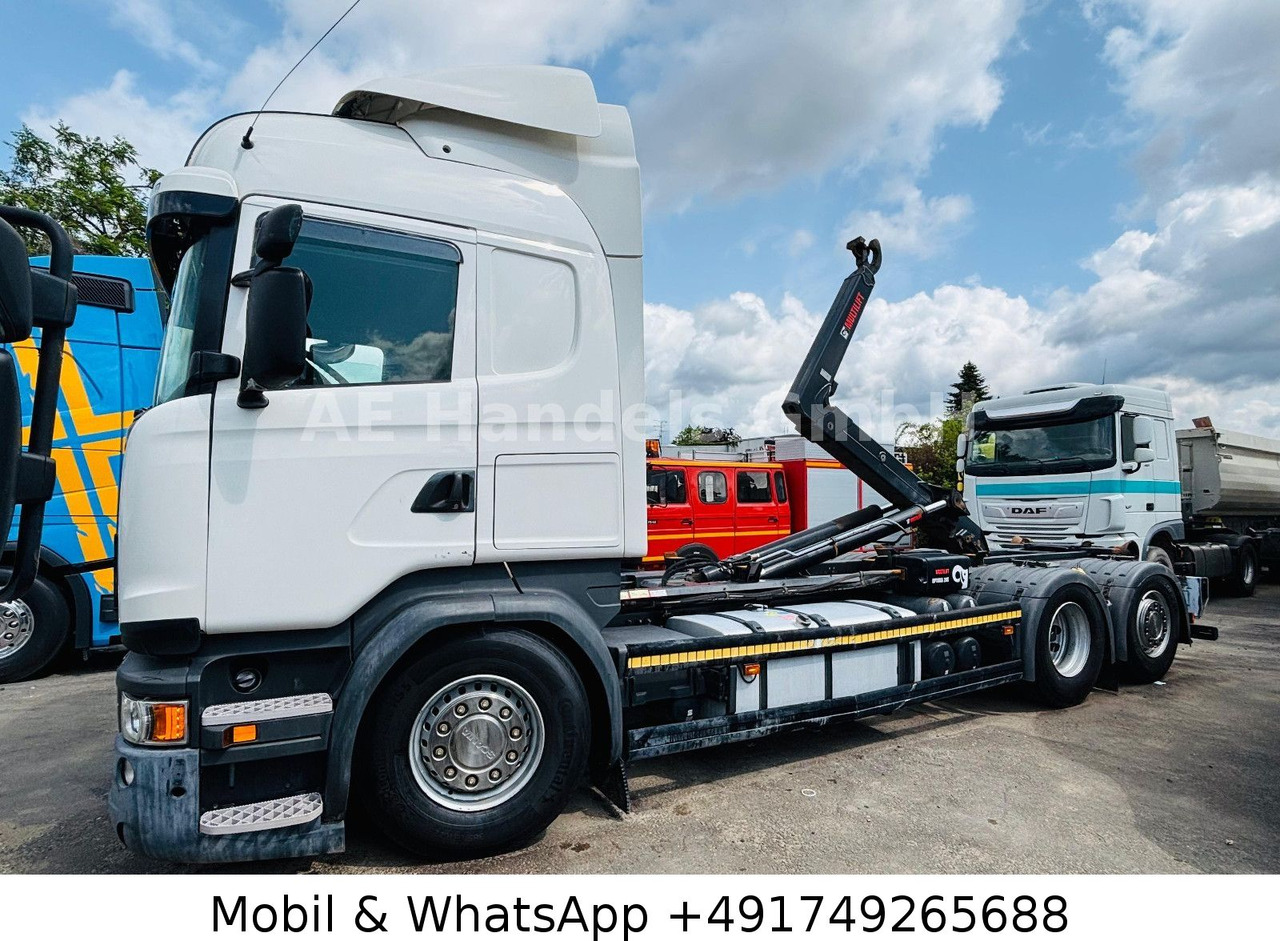 Multibasculante camión Scania R450 LL 6x2 *Retarder/Hiab-OPT20S59/Standklima: foto 7