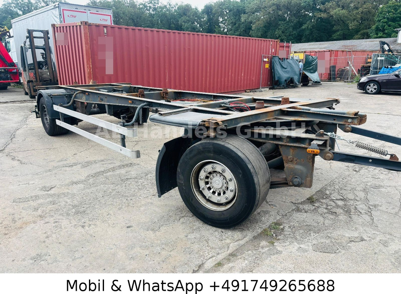 Schmitz Cargobull AFW 18 Drehschemelanhänger *TÜV/SAF-Achsen/Alcoa - Portacontenedore/ Intercambiable remolque: foto 1 Schmitz Cargobull AFW 18 Drehschemelanhänger *TÜV/SAF-Achsen/Alcoa - Portacontenedore/ Intercambiable remolque: foto 1