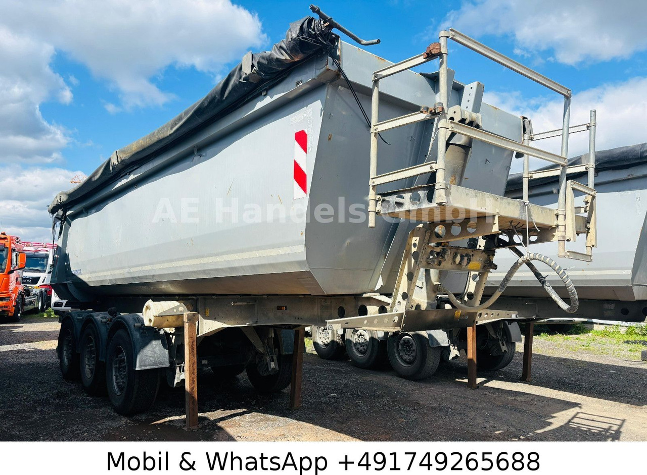 Schmitz Cargobull SKI 24 Stahl *24m³ / 1.Liftachse / Schieber - Volquete semirremolque: foto 1 Schmitz Cargobull SKI 24 Stahl *24m³ / 1.Liftachse / Schieber - Volquete semirremolque: foto 1
