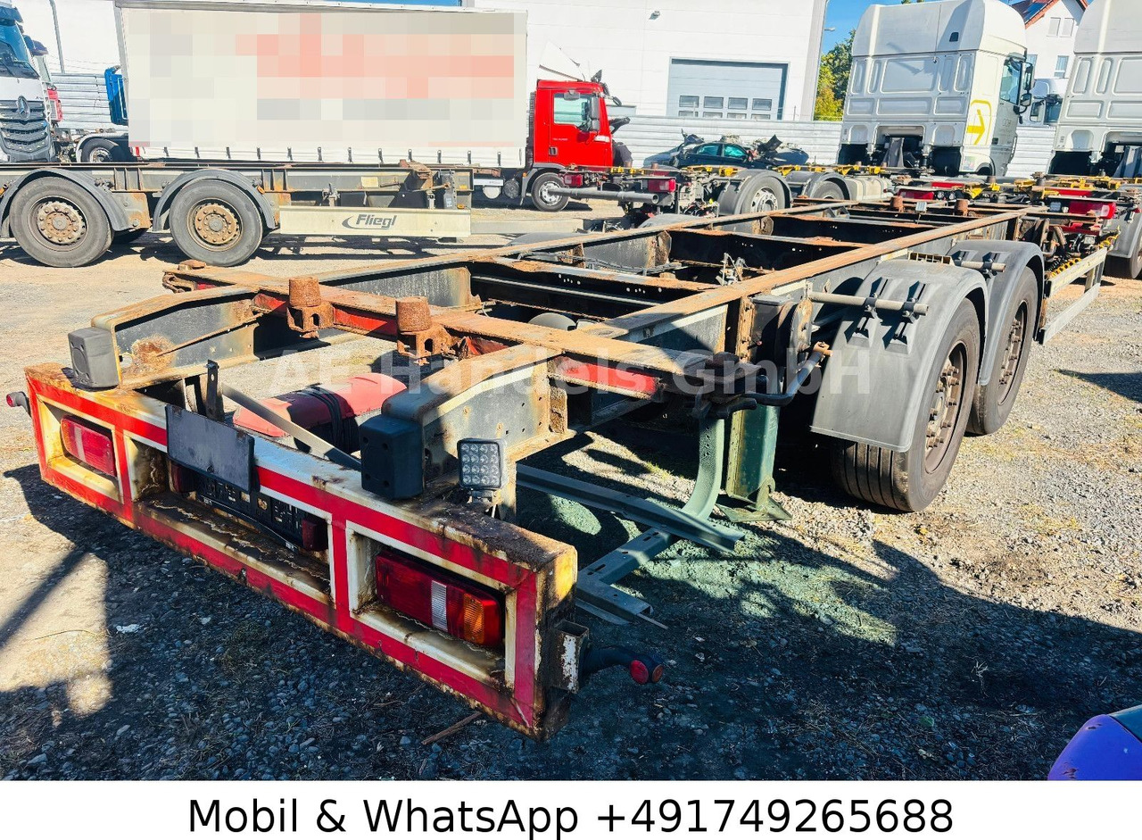 Schmitz Cargobull ZWF 18/L Tandem BDF Tiefgekoppelt*Scheibenbremse - Chasis remolque: foto 3 Schmitz Cargobull ZWF 18/L Tandem BDF Tiefgekoppelt*Scheibenbremse - Chasis remolque: foto 3